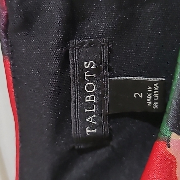 Talbots Women's Sheath Dress Floral Size 2 - Picture 6 of 10